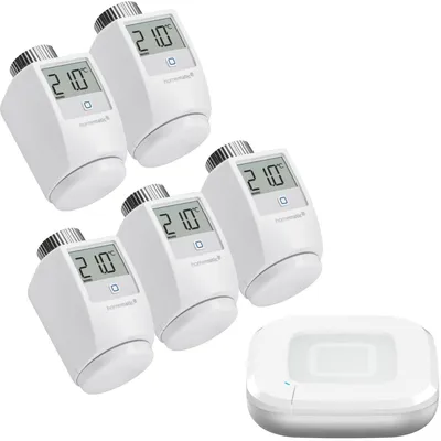 Produktbild von Homematic IP Starter Bundle Heizen für 5 Heizkörper, Set