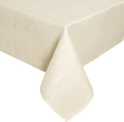 Image de EUROFIRANY | Nappe - 140 x 220 cm - nappe crème - accents dorés