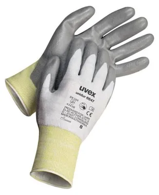 Obrázok produktu pre uvex unidur 6647 rukavice s ochranou proti porezaniu, sivá farba 11