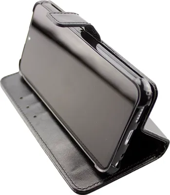 Obrázok produktu pre caseroxx puzdro na mobilný telefón kompatibilné s Gigaset GS4 / GS4 Senior  Wallet Case v cierna