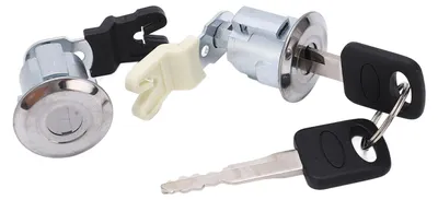 Image de Kit de cylindres de serrure de porte avant pour Ford E150, E250, E350, référence XL2Z7821990AC, compatible en remplacement