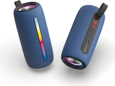 Produktbild von Denver BTL-360 portable Bluetooth Speaker mit Beleuchtung Blue Neu