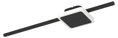 Produktbild von SARGINTO Wand-/Deckenleuchte Lampe Beleuchtung - L59 x B13 x H4,5 cm - schwarz - 6,3W;5,4W inkl. - IP20