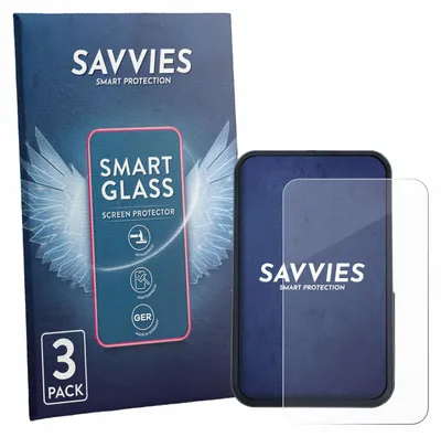 Produktbild von 3x Savvies Schutzglas Folie für Okiyakusama Bike Computer 9H Panzer Schutzfolie Glas Displayschutz klar transparent