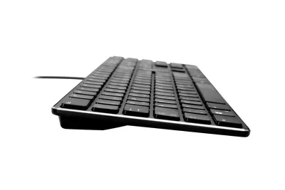 Produktbild von SPEEDLINK Tastatur RIVA Slim Metal Scissor schwarz retail