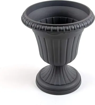 Produktbild von Pflanzkübel Blumenspindel Pflanzschale Milano ∅25 cm Anthrazit