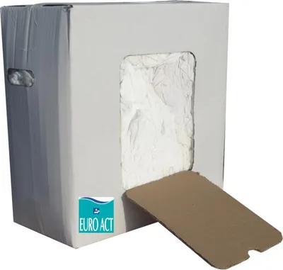 Image de Chiffon Essuyage Boite 10kg - Cristal Distribution