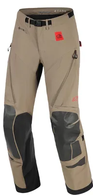 Zdjęcie produktu dla Alpinestars Nazca 3L Gore-Tex Pro – wodoodporne spodnie motocyklowe z tkaniny, czarne/brązowe