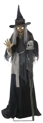 Produktbild von Greifende Märchenhexe als Halloween Animatronic