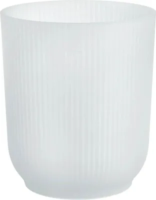 Produktbild von elho® Vibes Übertopf Fold Orchidee hoch Transparent Ø 13,2 cm - Kunststoff