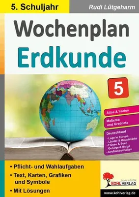 Obrázok produktu pre Wochenplan Erdkunde / Klasse 5