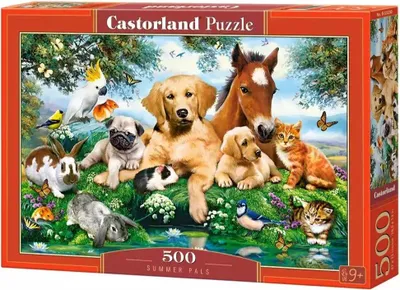 Zdjęcie produktu dla Puzzle 500 elementów „Letni przyjaciele” 53230