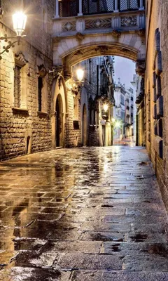 Produktbild von Fototapete - Ancient Street 150x250cm - Vliestapete