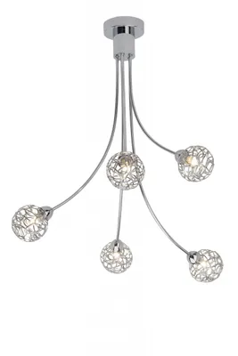 Produktbild von Brilliant Deckenleuchte Virgo Chrom 5-flammig max. 5 x 33W G9 ohne Leuchtmittel