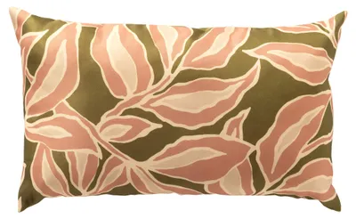 Produktbild von Textino Outdoor Dekokissen Mit Blumenmuster Elara 30x50 cm Rosa