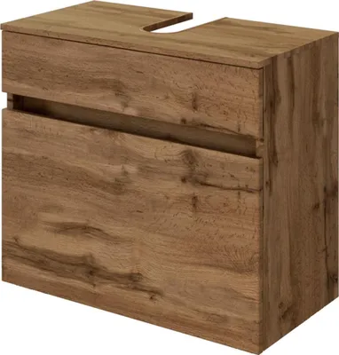 Produktbild von Waschbeckenunterschrank Badschrank Unterschrank Schrank Badmöbel "Baabe I" Wotan Eiche