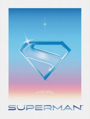 Obrázok produktu pre Superman - Logo "2025" Tlač na plátne PM12543 (80 cm x 60 cm) (Viacfarebné)