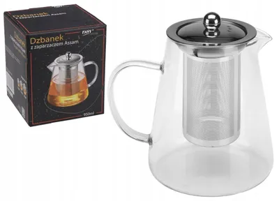 Produktbild von Kanne zum Aufbrühen von Kräutertee und Kaffee Assam 950 ml Borosilikatglas