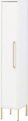 Obrázek produktu pro Skříň Highboard Möbelpartner Sarah bílá 25 x 154,7 x 30 cm