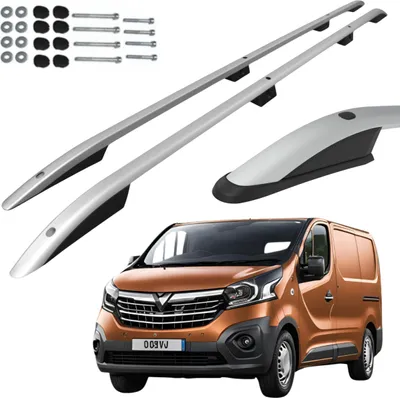Produktbild von Dachreling Silber Opel Vivaro Renault Trafic 283cm