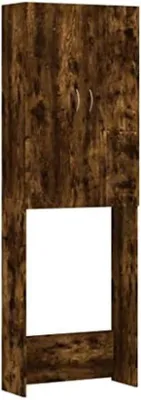 Produktbild von Waschmaschinen Schrank Weiss Holz