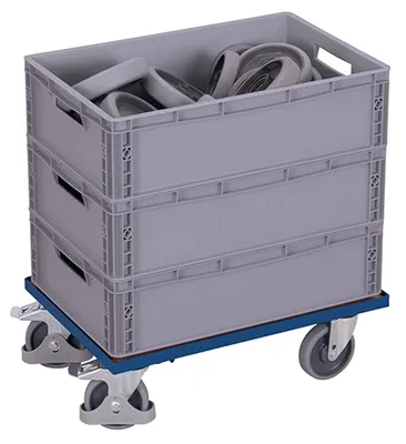 Produktbild von Variofit Euro-System-Roller mit Boden sw-410.010