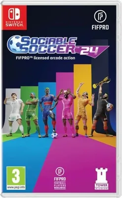 Image de Jeu vidéo pour Switch Just For Games Sociable Soccer 24 (FR)
