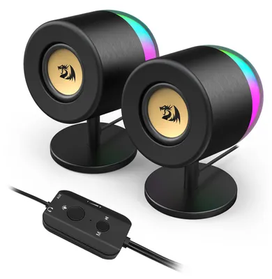 Image de REDRAGON GS598 AHRI, 2.0 canaux, 6 W, 100 - 20 000 Hz, noir