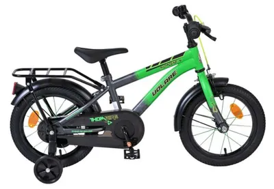 Produktbild von Volare Thombike Kinderfahrrad - Jungen - 14 Zoll - Grün/Grau