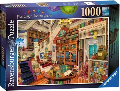 Obrázok produktu pre Ravensburger - Puzzle 1000 Fantasy kníhkupectvo