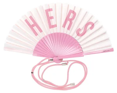 Produktbild von Gift Company Fächer Fififan Club Hers Weiß Rosa