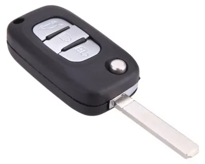 Immagine prodotto di Guscio chiave auto tipo coltellino Techstar per Renault – 3 pulsanti, compatibile con Clio, Megane, Kangoo, Fluence