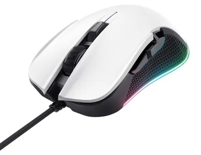 Produktbild von Gaming GXT 922W Ybar Gaming Maus mit RGB LED-Beleuchtung 200-7200 DPI USB Kabel 210 cm Erweiterte Software PC Maus mit 6 Programmierbare Tasten