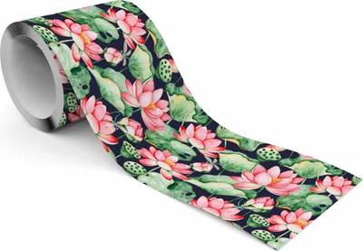 Produktbild von Muralo Selbstklebende Bordüre Tapetenbordüre bunte Blumen Blätter Pflanzen Wandtattoo