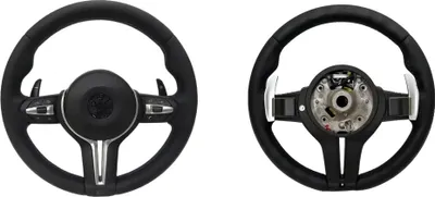 Produktbild von Sportlenkrad, maßgeschneidert für Luxusfahrzeuge, Premium-Leder und Carbon, M5