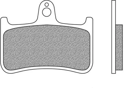 Produktbild von Bremsbeläge NewFren Typ FD.0131 S2 Sintermetall für Honda CB CBR NSR VFR VTR