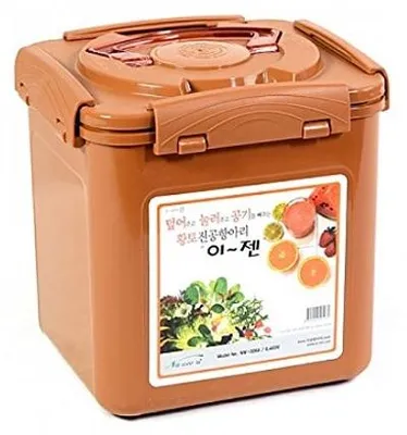 Zdjęcie produktu dla Solidchoice - Pojemnik do fermentacji kimchi z pokrywą próżniową, 6,4 litra
