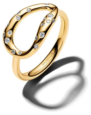 Produktbild von Pandora Essence Ring Organisch Geformt 14K Vergoldet 164676C01 Gr. 52