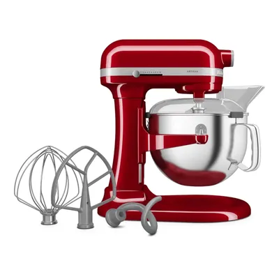 Immagine prodotto di KitchenAid 5KSM60SPXEER Sbattitore con base 375 W Grigio, Rosso, Acciaio inox