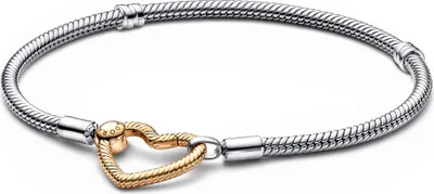 Immagine prodotto di Pandora Moments bracciale a maglie di serpente con chiusura a cuore 569539C00 Bracciale da donna, dimensione bracciale: 20cm