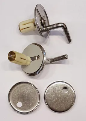 Produktbild von Isvea PURITY, SOLUZIONE I, SENTIMENTI Ersatzscharnieren für WC Sitz 40S30100/40D30100