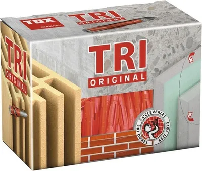 Produktbild von TOX  Allzweckdübel Tri 6/51, 40 Stück, 010100071