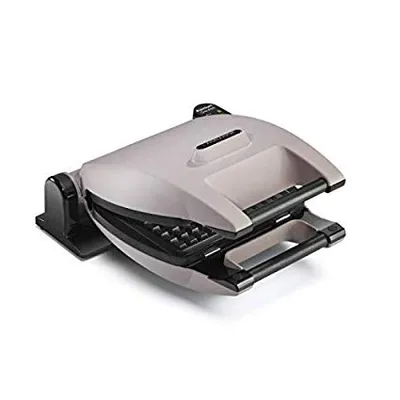 Image de LAGRANGE 19232, 4 gaufres, Rectangulaire, Gris, Bakélite, 1200 W, 230 V