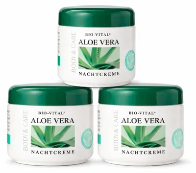 Produktbild von BIO-VITAL Aloe Vera Nachtcreme 125 ml (3 Pack)