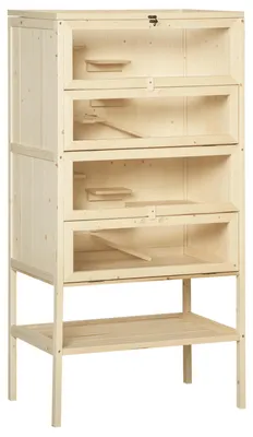 Obrázok produktu pre Klietka pre škrečkov – Klietka pre hlodavce – Malá klietka pre domáce zvieratá – Klietka pre myši – Klietka pre trpasličie škrečky