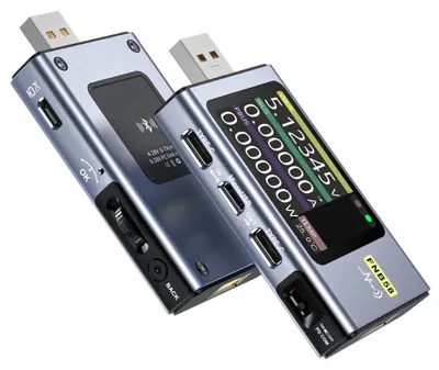 USB-Tester FNB58, Spannungs-/Strommessung, Schnellladetrigger, Kapazität