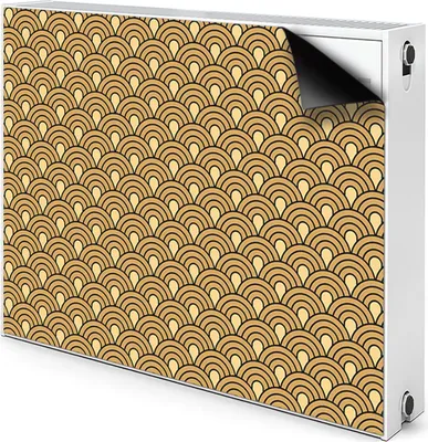 Produktbild von Magnet Radiator Magnet Mat Heizkörper Heizung Verkleidung Abdeckung 90x60 cm  - Kunst, Jahrgang
