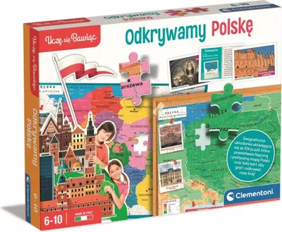 Obrázok produktu pre Clementoni Discover Poľsko 50776