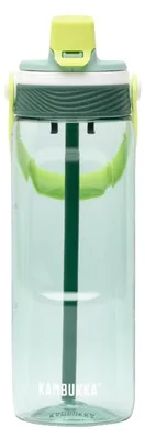 Productafbeelding van Kambukka drinkfles met rietje, gemaakt van Tritan, sportfles voor water, dubbelwandig, 750 ml - Pine Forest