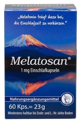 Produktbild von Melatosan 1 mg Einschlafkapseln 60 St
